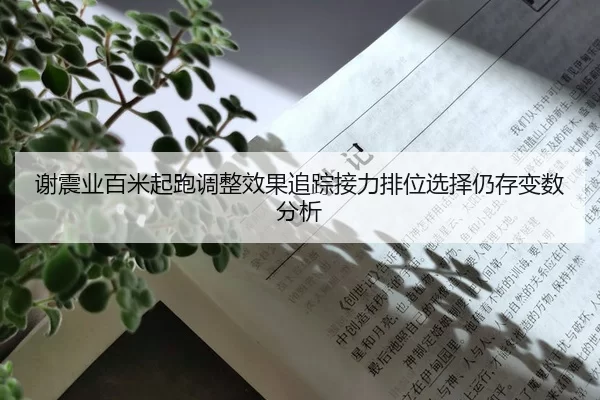 谢震业百米起跑调整效果追踪接力排位选择仍存变数分析